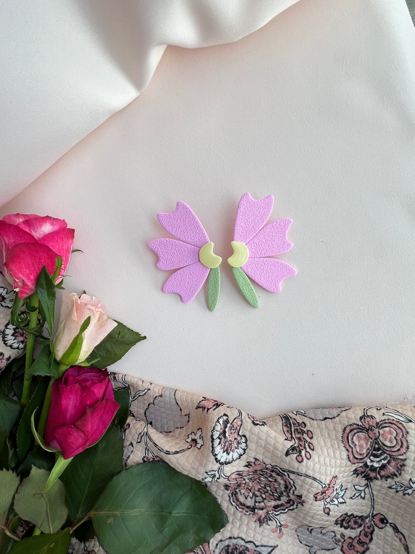 Fleur rose forte