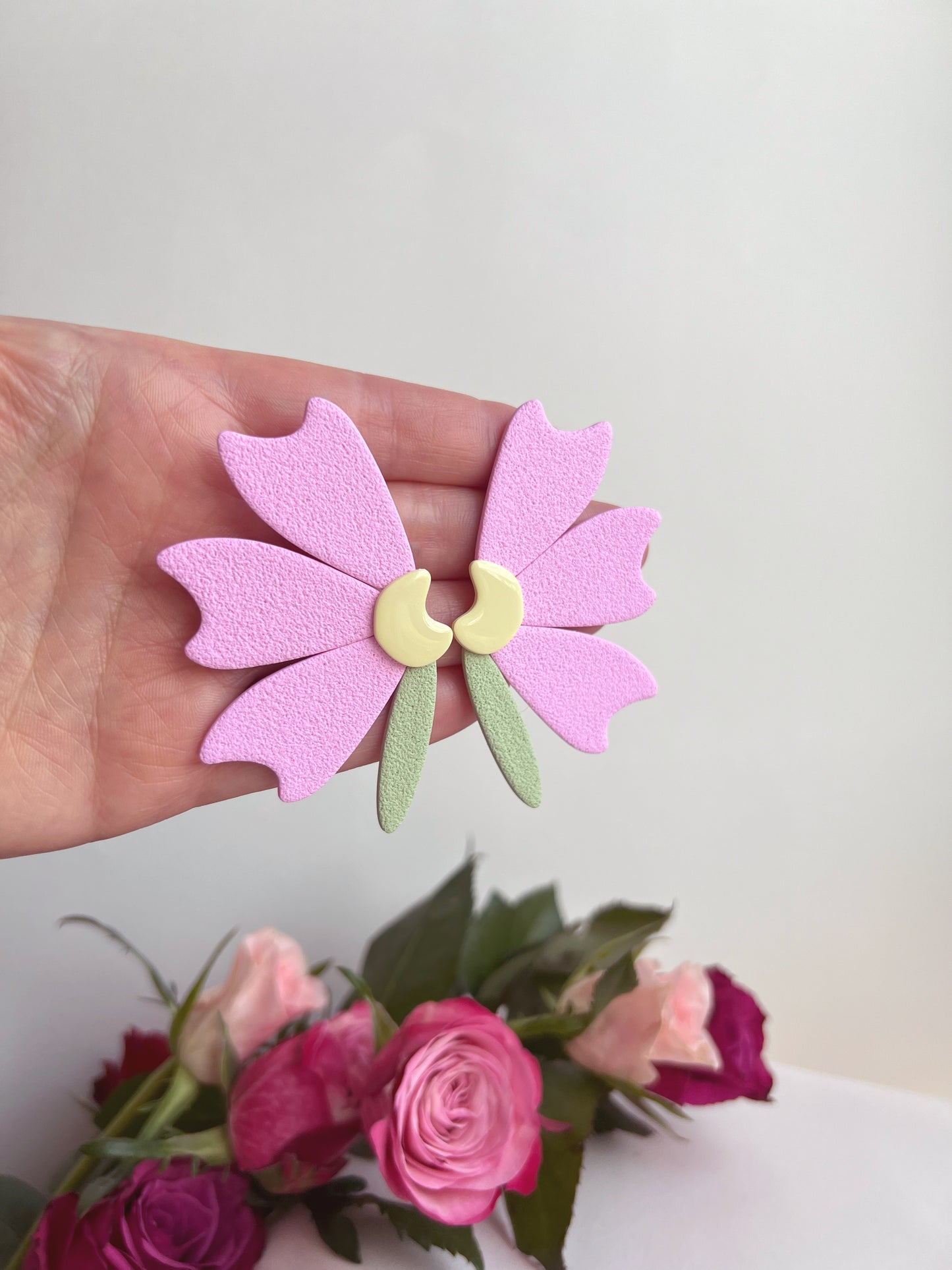 Fleur rose forte